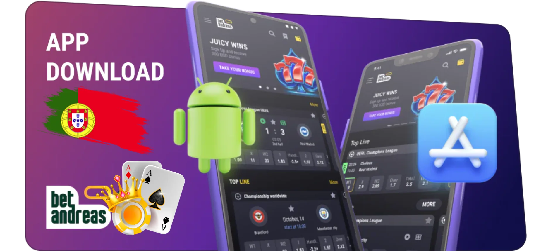 betandreas app download